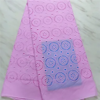 

Pink White Swiss Voile Cotton Lace Fabric 2019 African Swiss Voile Lace High Quality Swiss Dry Lace In Switzerland For Dress