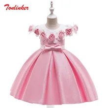Girl Flower dress Doll collar Stage Catwalk dress 2019 Kids Wedding Princess dress Children Birthday Party Girls Clothes Vestido Girl Flower dress Doll collar Stage Catwalk dress 2019 Kids Wedding Princess dress Children Birthday Party Girls Clothes Vestido