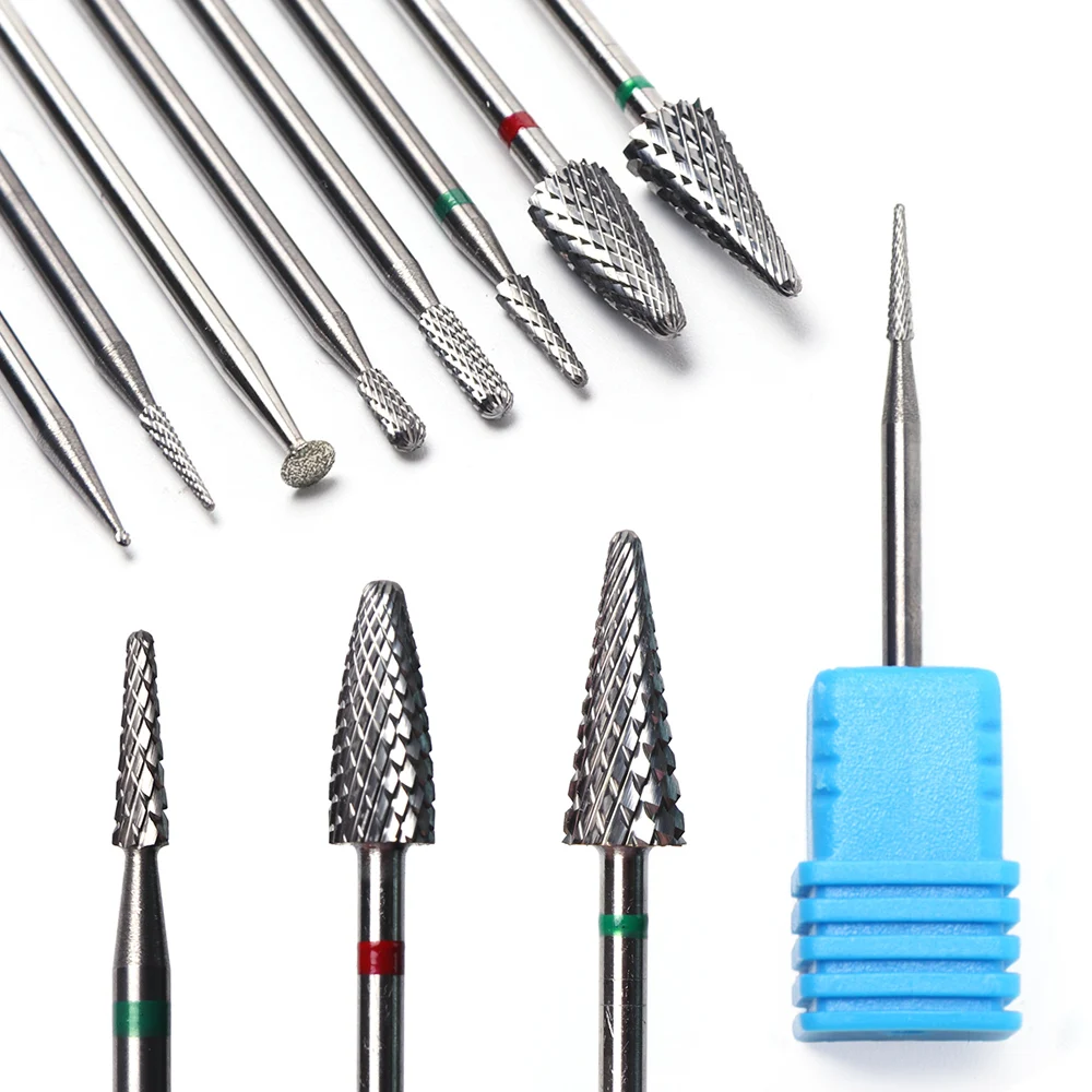 Buy 1pcs Nail Drill Bits Tungsten Carbide Milling