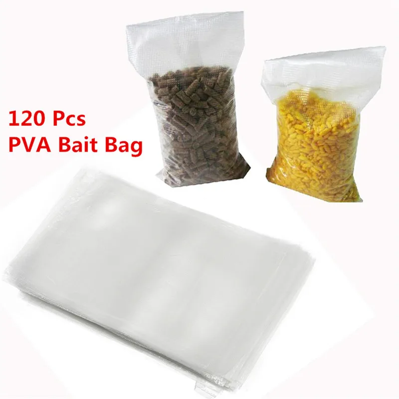 Buy 120PCS 100 x 150mm Solid PVA Bags Long Casting