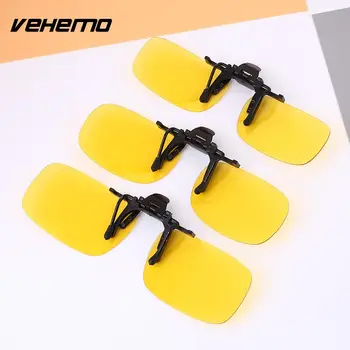 

Vehemo Resin Polarized Clip Frame Night Vision Driving Sunglasses For Men Women
