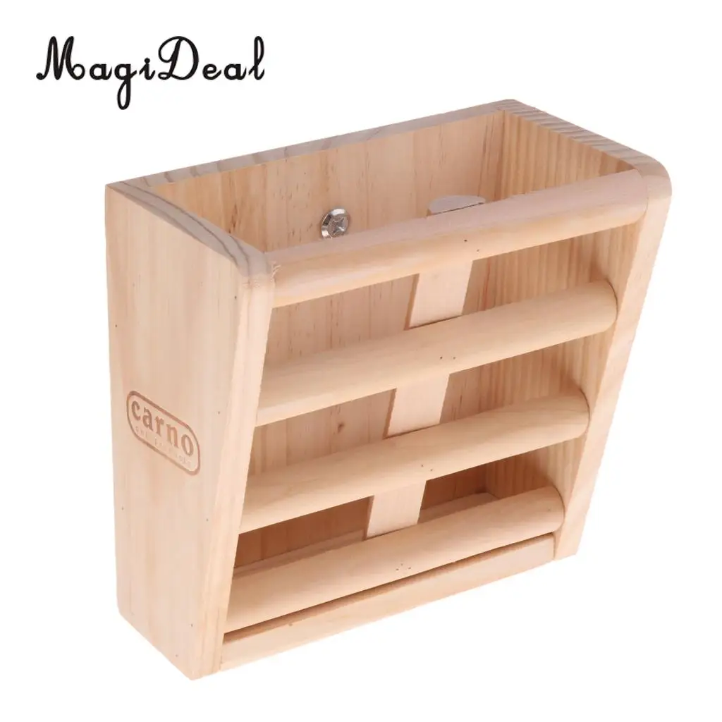  2-in-1 Functional Rabbit Wooden Bowl Feeder Bunny Guinea Pig Chinchilla Hay Grass Rack Manager Small Animals