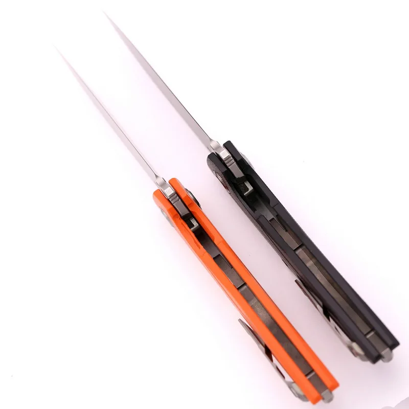 GODFUR D2 Dlade Флиппер складной нож Титан+ G10 Ручка Открытый Отдых на природе Охота Инструменты для выживания с практичным карманом ножи для фруктов