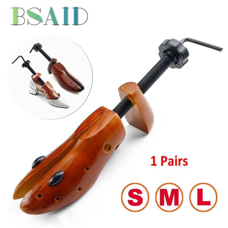 BSAID 2 шт прочные S/M/L деревянные туфли формирователь дерева Регулируемый