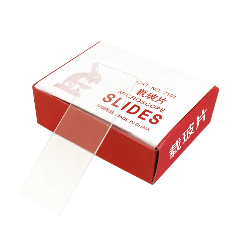 Biological specimens microscope accessories standard slides cover glass