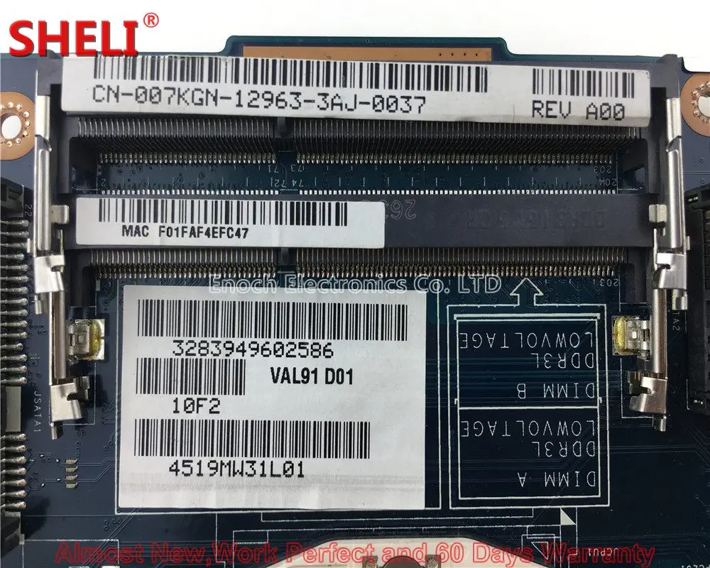 CN-007KGN 007KGN 07KGN Laptop Motherboard For Dell Latitude E6440 VAL91 LA-9932P HD 8690M 2GB 3