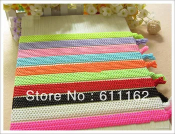 

200pcs Baby Hair Headbands Net Elastic Hairband Hair Circle With Know End Kids Hair Accessories Hairband Hair elastics