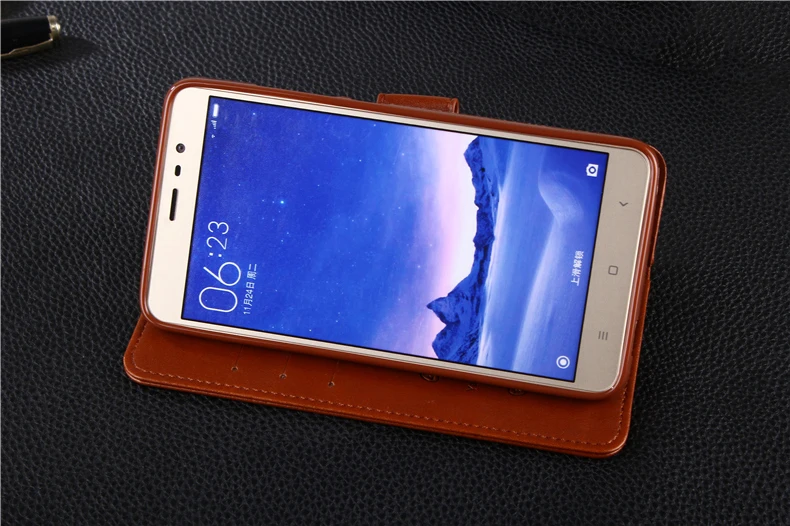 حالة ل Xiaomi Redmi ملاحظة 3 برو محفظة بو الجلود جراب هاتف شاومي Redmi ملاحظة 3 كتاب نمط هاتف محمول حالات