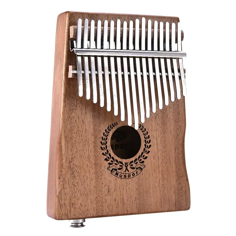 Muspor 17 ключ EQ Kalimba Mbira красное дерево большого пальца пианино палец перкуссия Keoboard инструмент с сумкой+ 3 М кабели+ набор аксессуаров