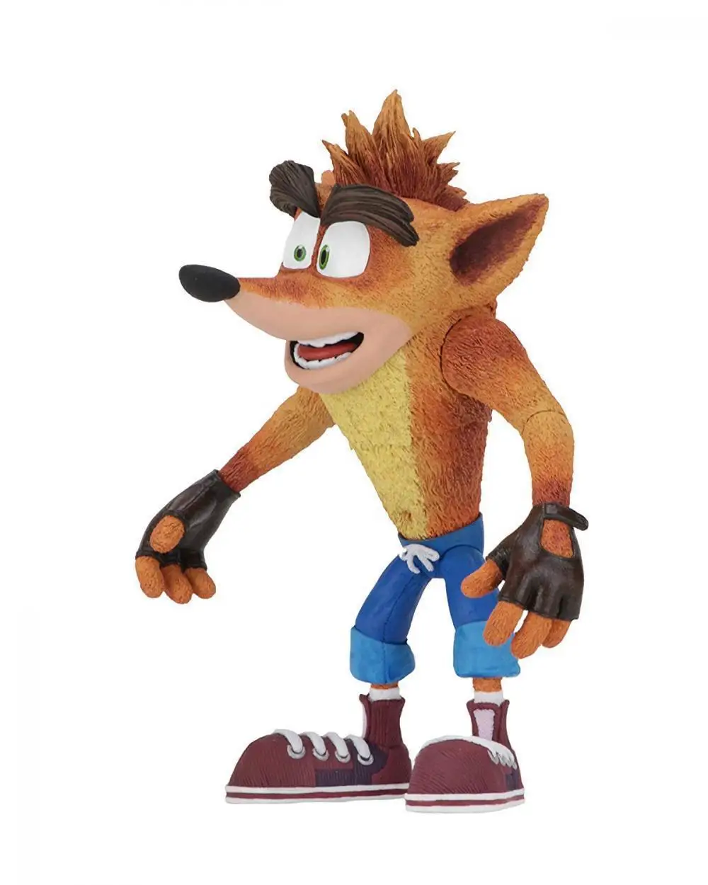 Оригинальный NECA Аниме Фигурка Jogo Crash Bandicoot 6 'ПВХ Pintado Estatua|Игровые фигурки и