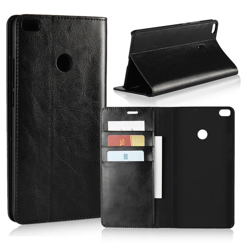 

High Quality Flip Cover Case for Xiaomi Mi Max Genuine Leather Phone Bag Holster for Xiaomi Mi Max 2 Case Mi Max Cover Coque