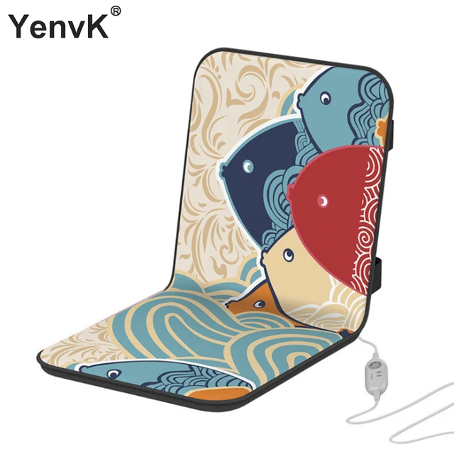 Portable Electric Heating Mat Handy Heater Chair Cushion Pad For Office