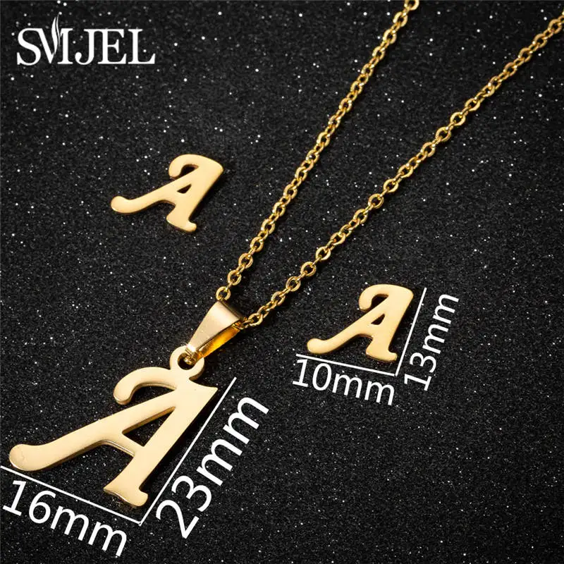 Женские серьги SMJEL из нержавеющей стали оригинальные рандомные золотого цвета