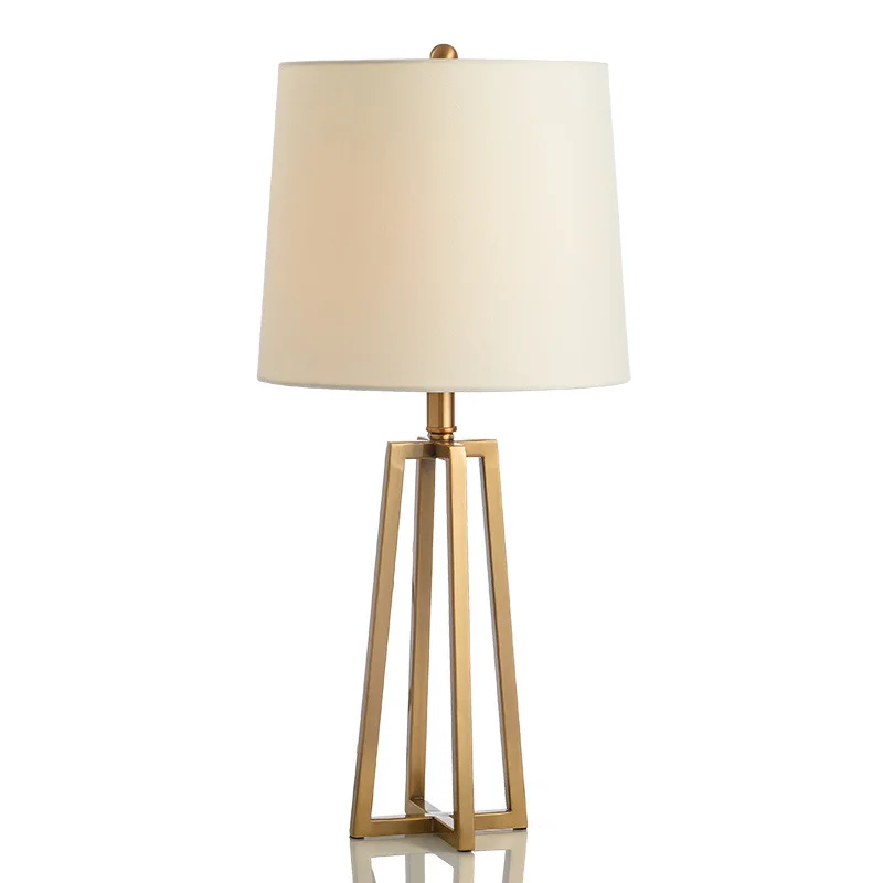 

Modern Simple Metal Iron Table Lamps American Creative Bedside for BedRoom Lamps Useful Decorative Table Lamps for Living Room