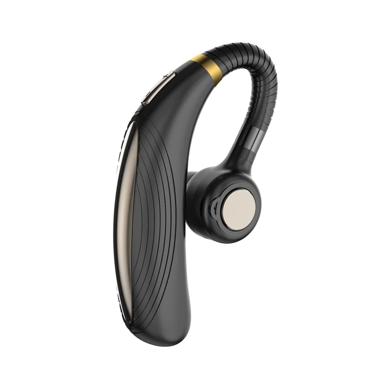 New Bluetooth Business Earbuds Dual Noise Reduction Wireless Earphones Earbud HiFi Stereo Ultra Long Standby Earphone Headset - Цвет: Черный
