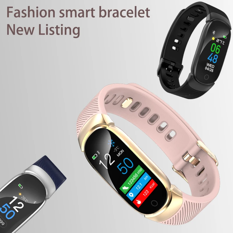 IP67 Waterproof Smart Watch Bracelet Heart Rate Monitor Blood Pressure Oxygen Health Stopwatch Fitness Track Sports Watch