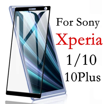 

Protective glass on the for sony xperia 1 screen protector 10 plus 10plus tempered glas armor sheet protect protection 9h film