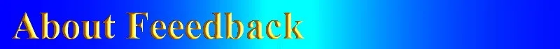 feedback