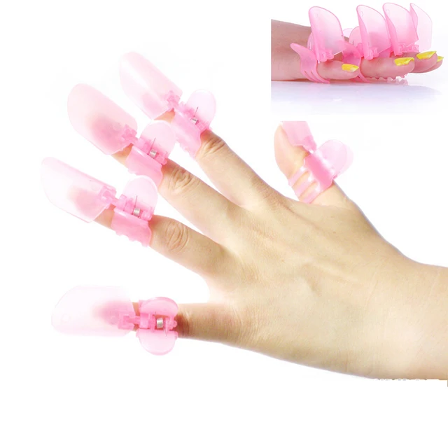 10pcs Sets New Arrival Nail Tools Manicure Polish Varnish 10pcs Sets New Arrival Nail Tools Manicure Polish Varnish Protection Clip Tip Protectors Covers