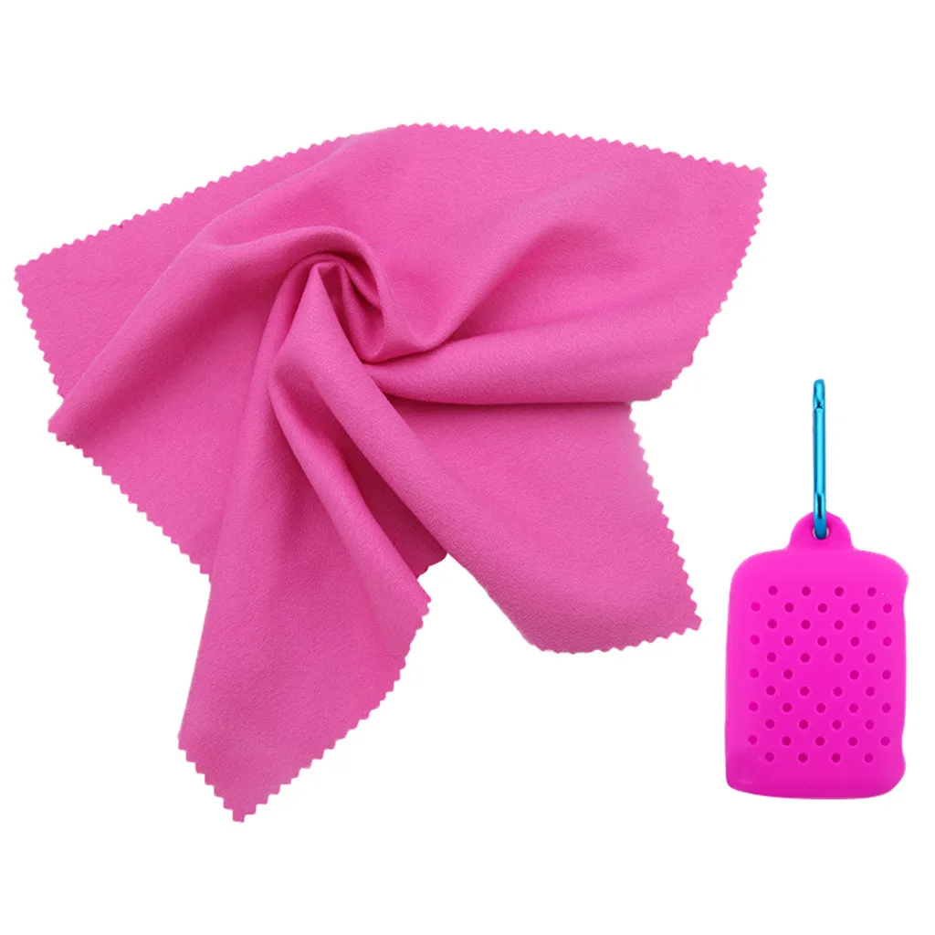 Quick Dry Towels Fast Drying Absorbent Ultra Compact Ultra Light Cool Microfiber Premium Microfiber Towel for Travel Beach Sport