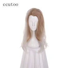 Ccutoo 65 см многоцветный Jaina Proudmoore вьющиеся Длинные Синтетические волосы Косплей парик термостойкие волокна игра костюм парики