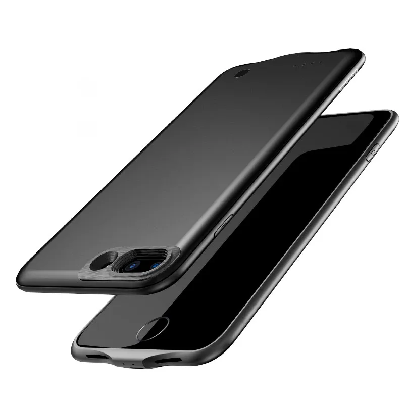 

2500mAh 3650mAh Ultrathin Battery Charger Case For iPhone 7 7Plus External Backup Power Bank TPU+PC Battery Cover Protector Case