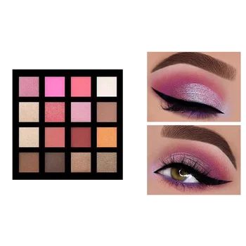 

2019 New 16 Colors Charming Eyeshadow Palette Make up Palette Matte Shimmer Pigmented Eye Shadow Powder Hot Sale Y1