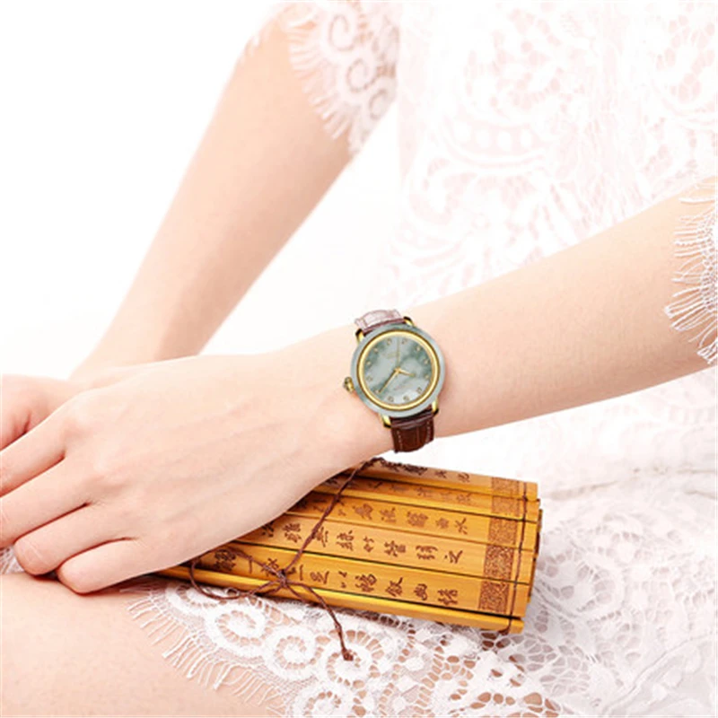 Бренд пара часы Ms Luxury Бизнес мужские наручные часы автоматические механические 18 К серьги из чистого золота со стразами классические трендовые часы женские наручные часы
