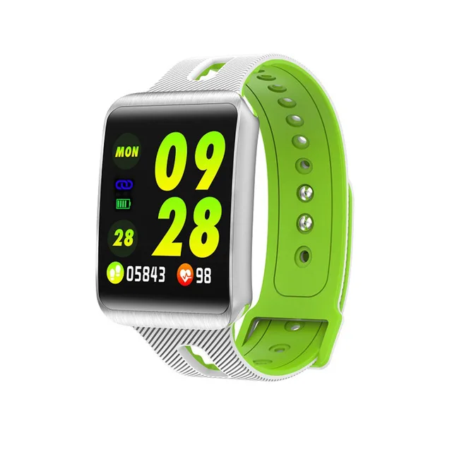 GT98 Смарт-часы для мужчин и женщин Ip67 водонепроницаемый мульти-спортивный режим Монитор артериального давления сердечного ритма фитнес-Смарт-часы для Ios xaomi - Цвет: Зеленый