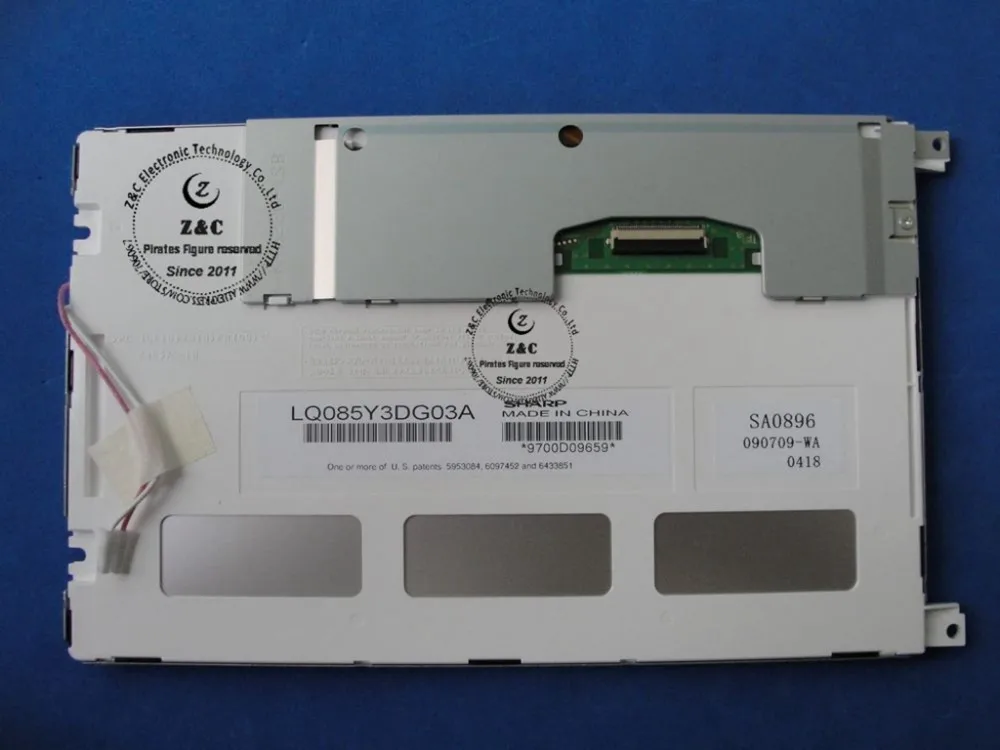 LQ085Y3DG03A LQ085Y3DG01 LQ085Y3DG03 8,5 дюймов 800*480 ЖК-дисплей Дисплей для промышленного оборудования для Sharp