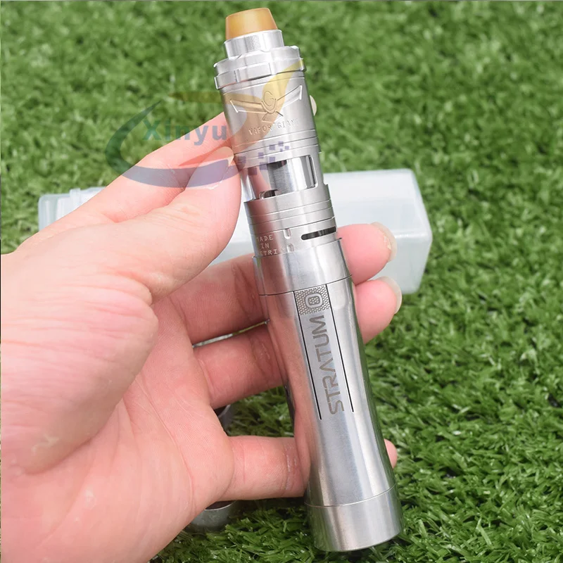 Мод YFTK Style stratum zero с Vapor Giant v6S 23 мм RTA 316 нержавеющая сталь один мод 18650 21700 моды для