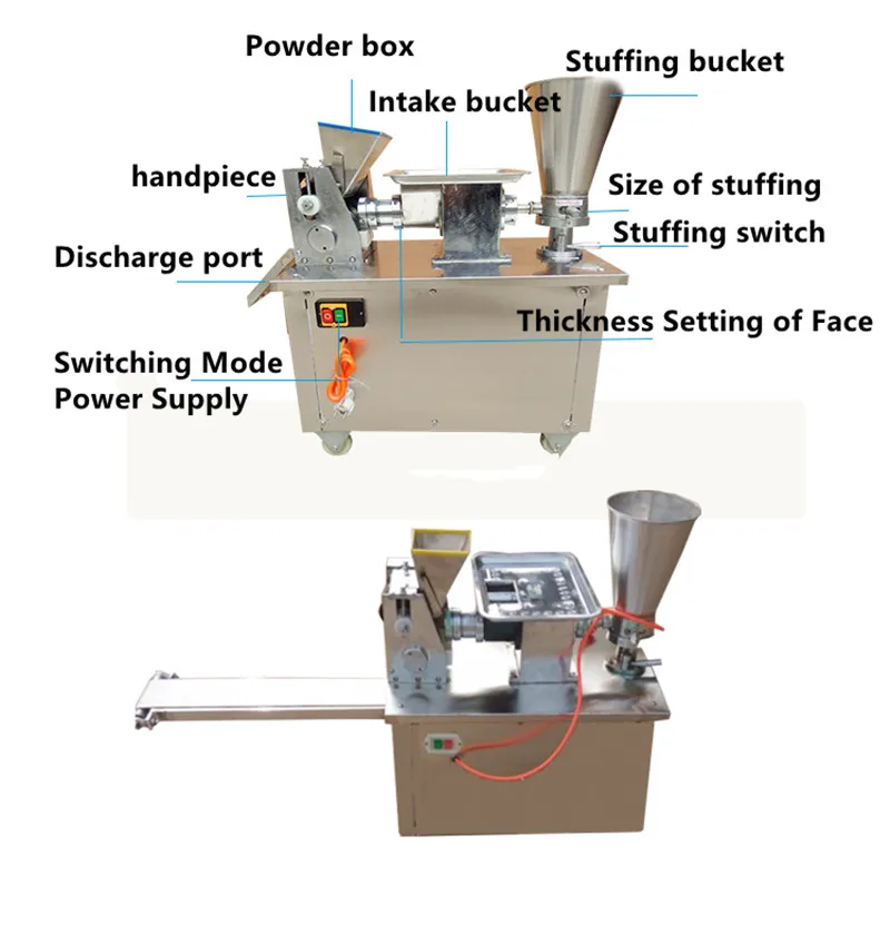 Полностью автоматическая Новая коммерческая многофункциональная машина для пельменей из нержавеющей стали маленькая электрическая бытовая машина для пельменей jiaozi