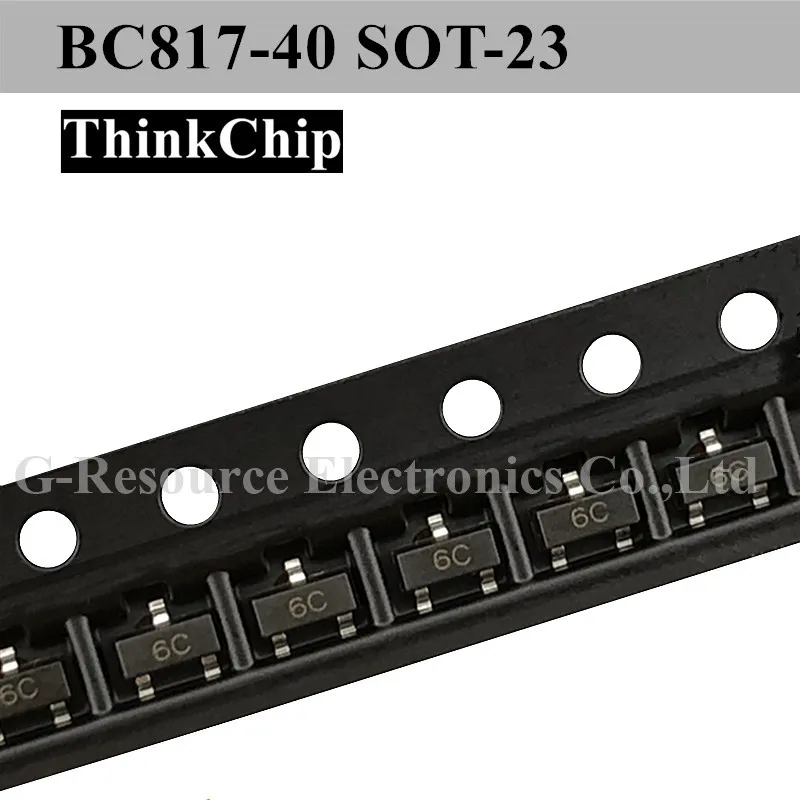 

(100pcs) BC817-40 SOT-23 PNP Bipolar Transistor BC817 SOT23 (Marking 6C)
