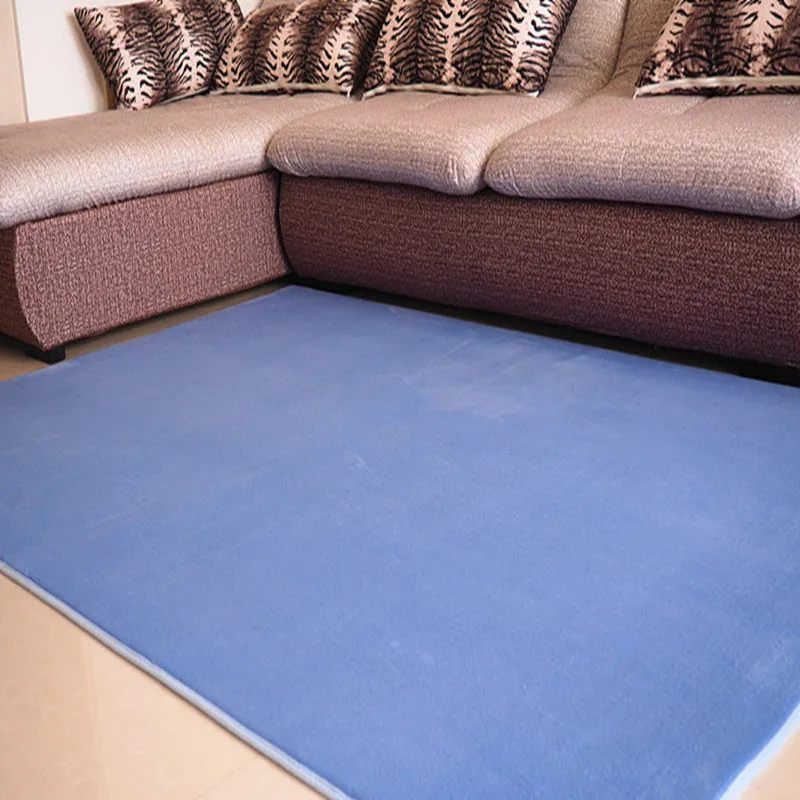 Free Shipping 80cmx160cm memory foam Soft Coral fleece Rectangle Carpet