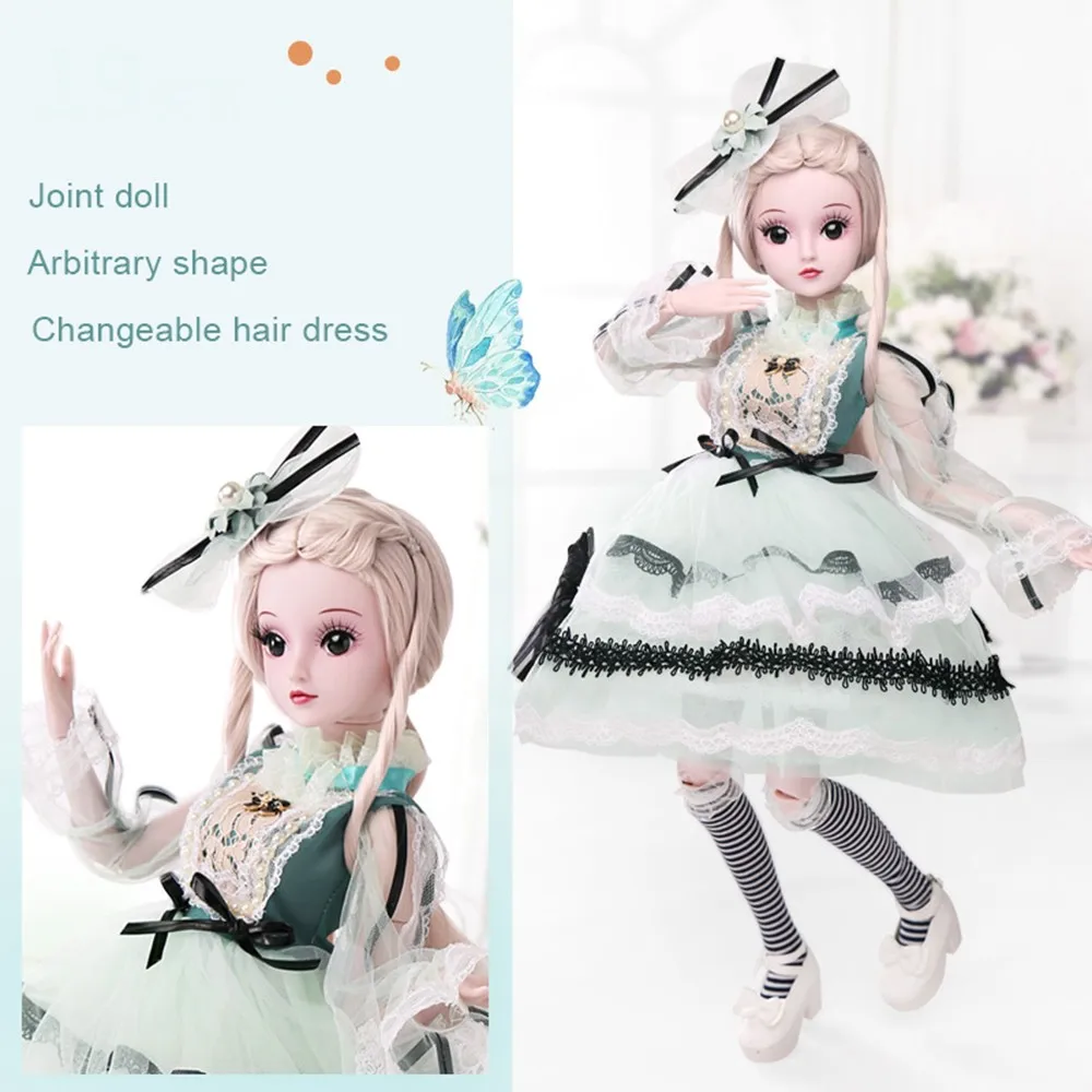 1/3 BJD кукла 60 см/23,6 ''Высота 19 шарнирные куклы(парик+ обувь+ одежда+ волосы+ глаза+ макияж) коллекция игрушек