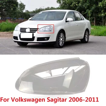 

CAPQX 1PC For Volkswagen Sagitar 2006-2011 Front Headlamp Headlight Lamp cover Lampshade Waterproof Bright Lamp Shade Shell Cap