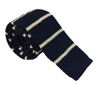 New Arrive Men's Knitting polyester woven ties Classic Neckties Fashion Plaid Mans Tie for wedding - Цвет: LD1702