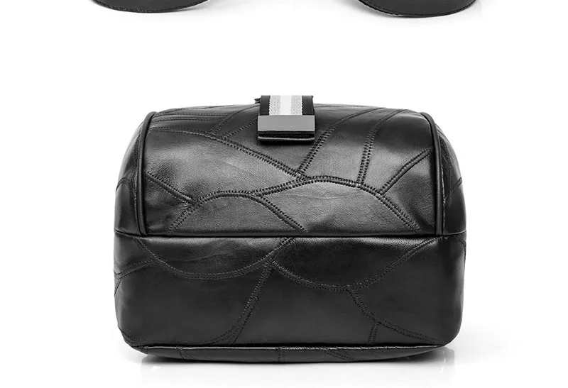 women genuine leather backpack sheepkin bag ladies small backpack_18