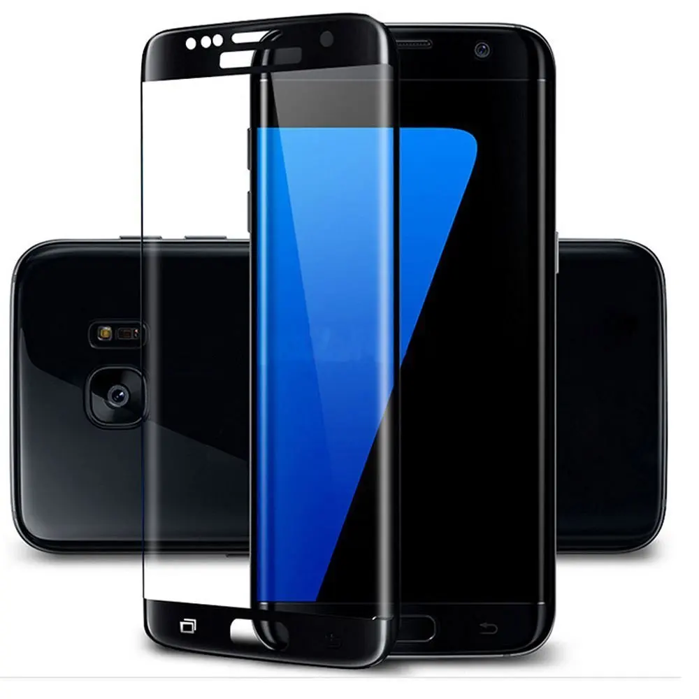Suntaiho Full 3D Curved Tempered Glass Film For Samsung Galaxy S7 S7 Edge 9H Front Protective Screen Protector Full Coverage Suntaiho Full 3D Curved Tempered Glass Film For Samsung Galaxy S7 S7 Edge 9H Front Protective Screen Protector Full Coverage