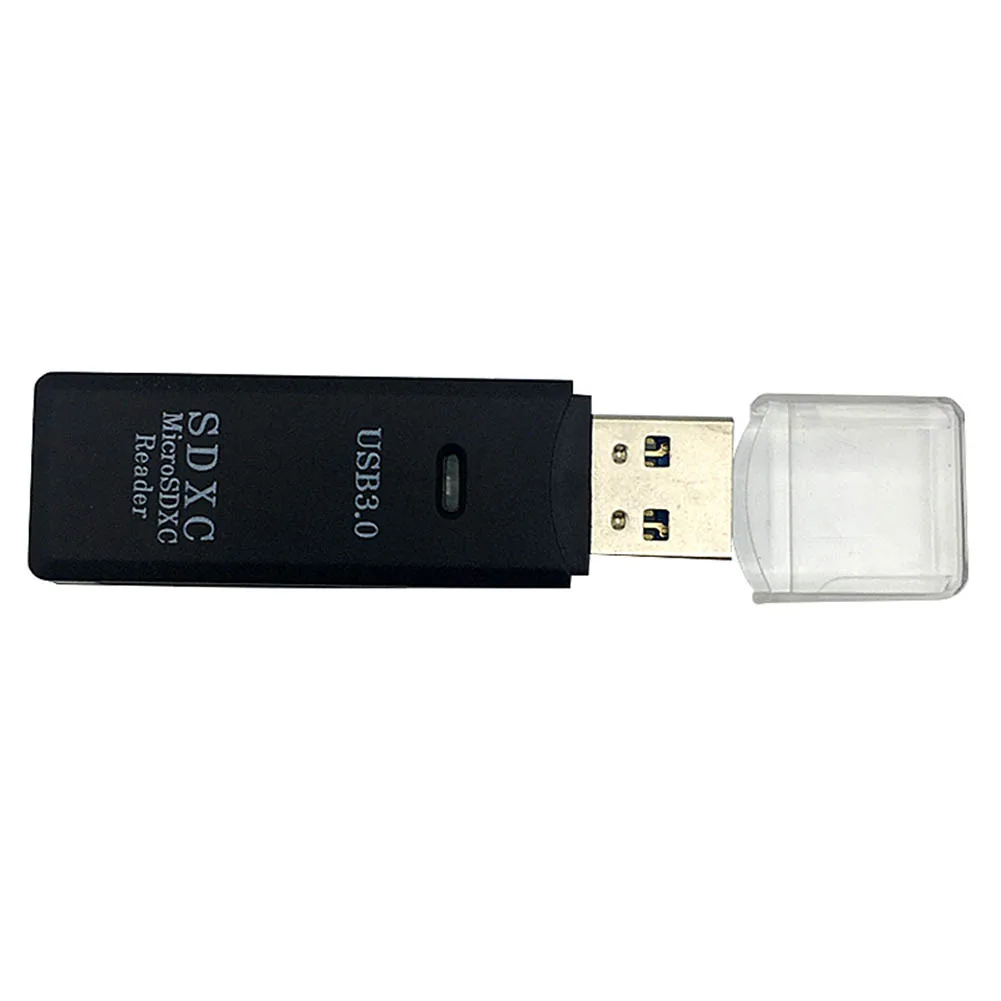 2 в 1 USB 3,0 Card Reader высокоскоростная Флешка адаптер для карт памяти микро-sd SDXC JLRJ88