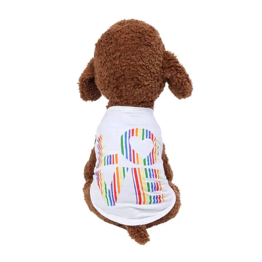 Gato camiseta filhote de cachorro macio cães roupas nova primavera e verão respirável moda amor casual colete roupas finas gilet chien