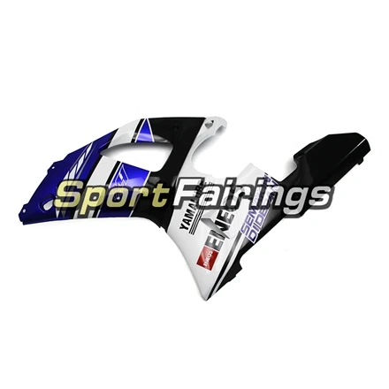 Сине-белые мотоцикл Полный обтекатели для R1 2000 2001 YZF1000 00 01 Yamaha Кузов ABS Пластик инъекций Sportbike Carenes