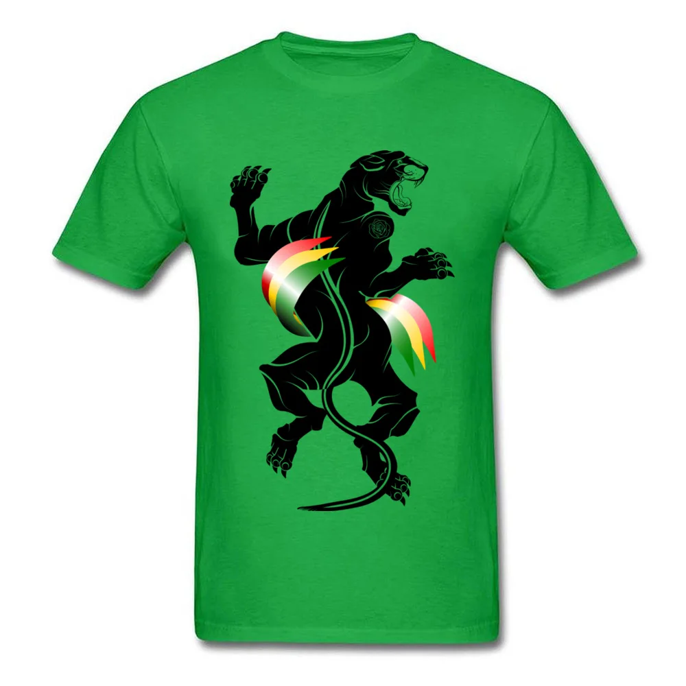 Panther Reggae Traditional Tattoo_green