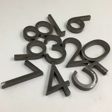 1 шт. черный Цвет числа домов 60*38*8 мм бронзовые цифры на двери гостиничных номеров, домов, квартир ABS покрытие номер стикер с цифрами плиты знаки адрес табличка Лидер продаж