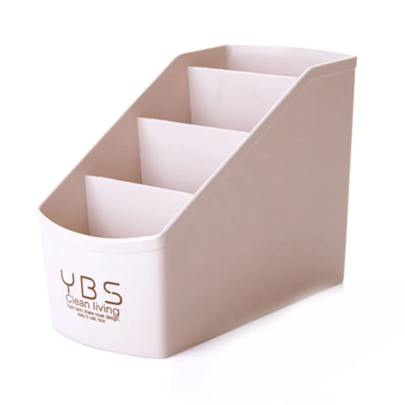  YiCleaner Plastic Storage Box Makeup Organizer Cosmetic Storage Box Home Desk Brush Pen Holder Sund