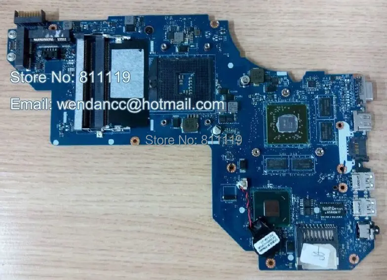 

686930-001 690293-001 for hp pavilion M6 M6-1000 laptop motherboard QCL50 LA-8711P HM77 ATI HD 7670M 2GB DDR3 100% tested