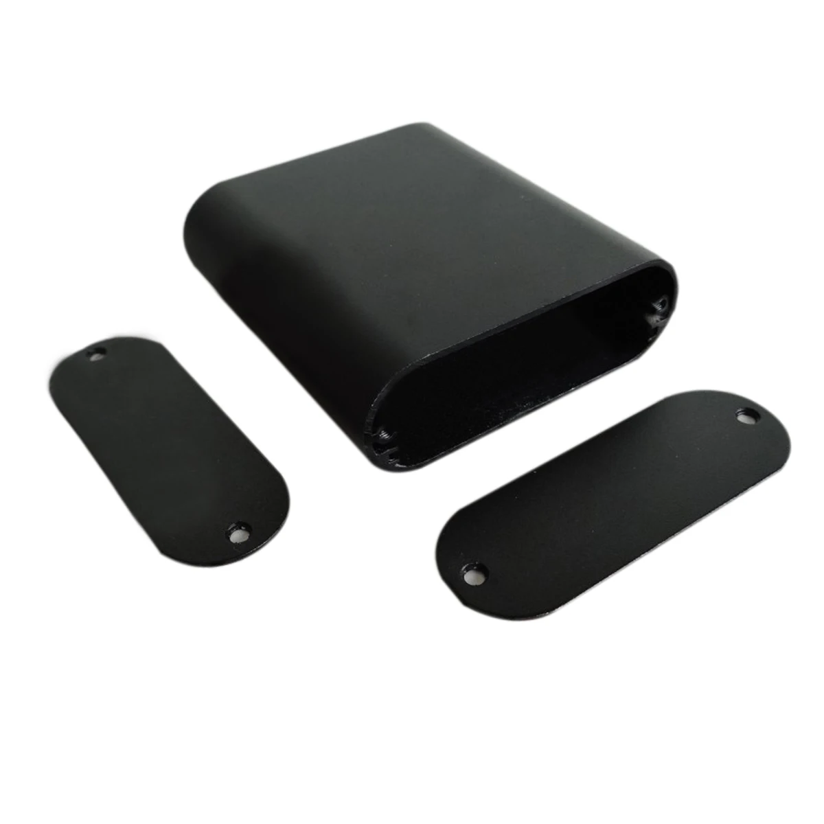 1pc Aluminum Enclosure PCB Electronic Project Box Instrument Case with Corrosion Resistance 75x70x24mm