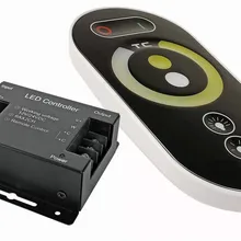 Светодиодный RF CT сенсорный диммер; DC12-24V вход; 6A* 2CH выход