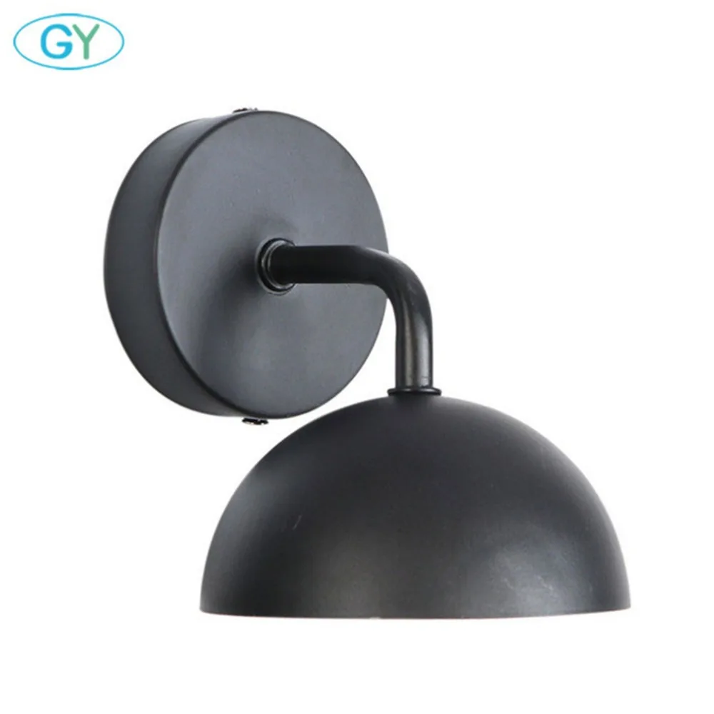 Mini Black Wall Light For Bedroom Living Room Lights Bedside G4 LED Wall Sconces Vintage Metal Art Deco antique wall night lamp Mini Black Wall Light For Bedroom Living Room Lights Bedside G4 LED Wall Sconces Vintage Metal Art Deco antique wall night lamp