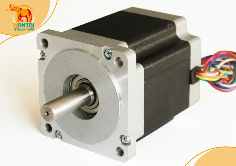 Акция! Nema 34 Wantai Stepper Motor Single Shaft1090oz in 5.6A 85BYGH450D 008 2 фазы 3 оси CNC Mill и 7.8A управление|wantai